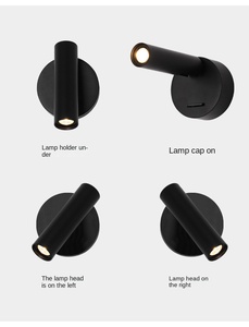 Hiện Đại Đơn Giản Dự Án Khách Sạn Tại Chỗ Phòng Ngủ Đèn Cạnh Giường Ngủ Sáng Gắn Khách Sạn <span class=keywords><strong>LED</strong></span> Đọc On/Off Chuyển Đổi Nhỏ Đèn Tường - Product Image 6