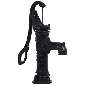 Garden Hand Water Pump Cast Iron Well Farm Irrigation Outdoor Ornament