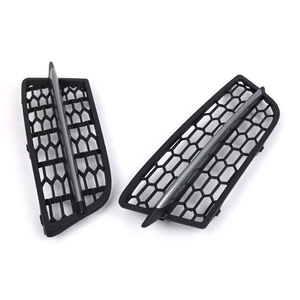 Parrilla Delantera Inferior BMW Tipo Panal Negro con Barra Plateada para F20 F21 2011 2015 - Product Image 4