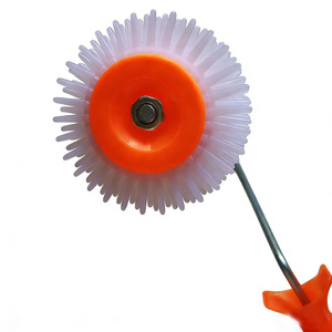 Rodillo de Espigas para Pisos de Epoxi de 9 Pulgadas |   Rodillo de Agujas de Plástico para Eliminar Burbujas, Acabado Profesional sin Burbujas para Pisos Epóxicos - Product Image 5