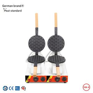 Máy làm bánh quế điện xoay, hai tầng, thương mại, dùng cho khách sạn, buffet, bữa sáng - Product Image 2
