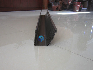 Système de <span class=keywords><strong>gouttière</strong></span> en <span class=keywords><strong>PVC</strong></span> blanc, noir, marron de 5,2 pouces et 7 pouces, étanche, pour drainage des toits de maison - Product Image 4