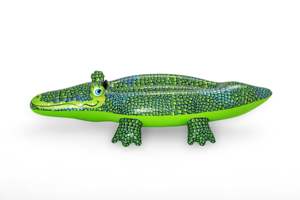 Bestway 41477 Buddy Crocodile Flotteur de <span class=keywords><strong>piscine</strong></span> pour enfants 1.52 <span class=keywords><strong>m</strong></span> X 71 cm Jouet crocodile gonflable en PVC écologique - Product Image 3