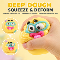 Jouet Monstre Mignon et Étrange, Coloré et Expressif, Cadeau Squishy pour Enfants et Adultes, Idéal pour Fêtes, Décoration de Bureau, Vente en Gros