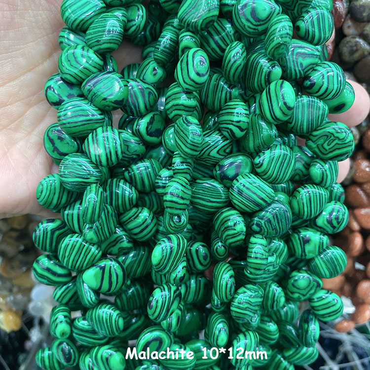 2024 Crystal Beads Jewellery Making Teardrop Beads Genuine Natural Loose Gemstone Stone Beads for Jewelry Making