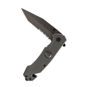 سكاكين جيب الجمجمة Bochen الفولاذ المقاوم للصدأ التيتانيوم المغلفة دائم سكين قابلة للطي الثقيلة الصيد التكتيكي شفرة تانتو - Product Image 5