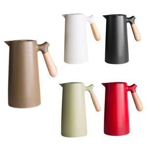 1L DOBLE PARED Vacío Jarra personalizada Tetera Revestimiento de vidrio Frasco térmico - Product Image 1
