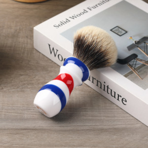 <span class=keywords><strong>Yaqi</strong></span> nouveau barbier pôle Style 24mm deux bandes <span class=keywords><strong>blaireau</strong></span> noeud <span class=keywords><strong>blaireau</strong></span> sans frais de port - Product Image 1