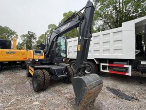Precio bajo, alta calidad, excavadora XINYUAN usada, excavadora de ruedas B75W a la venta - Product Image 5