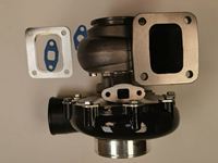 Turbo T4 v-band. 96 sıcak siyah. 75 soğuk kütük tekerlek 78turbocharger turboşarj 1000HP