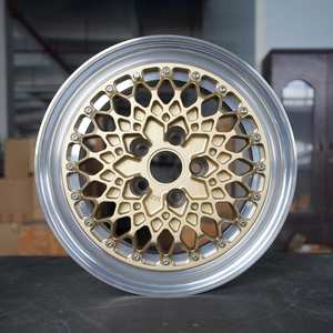 Jantes 17x7 17x8 en 3 Pièces Face Dorée 5x114.3 5x100 <span class=keywords><strong>4x100</strong></span> Jantes Forgées Style <span class=keywords><strong>BBS</strong></span> - Product Image 2