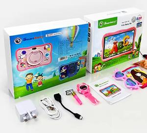 4 + 128GB Android 13 bán buôn gồ ghề công nghiệp PC máy tính bảng Wifi Android B89 cộng với 7 inch HD trẻ em trẻ em cậu bé cô gái học tập máy tính bảng - Product Image 2