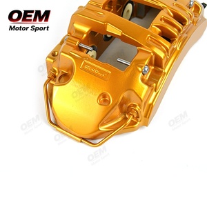 Nouveau kit de freinage de performance pour Mercedes-Benz Classe S (W222) - Étriers et disques de frein dorés complets, 6 pistons, ensemble de mise à niveau de performance - Product Image 3