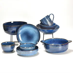 Conjunto de louça de porcelana amazon, conjunto de louças de cerâmica de alta qualidade