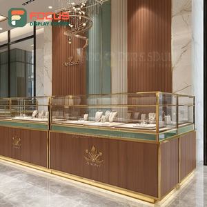 Minimalist Custom Jewelry Showcase Manufacturer Wood Frame Jewelry Shop Jewelry Cabinet - Product Image 4
