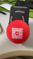 Balles de massage élastiques en caoutchouc avec fonction musicale pour fessiers, jambes, bras, pieds, codes-barres imprimés à la main, design et logo personnalisés