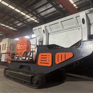Estación Móvil de Trituración de Mandíbula sobre Orugas, Trituradora de Residuos de Construcción, Trituradora de Minerales, Trituradora Móvil de Hormigón en Bloques - Product Image 3