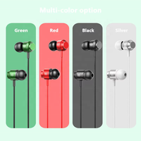 Écouteurs intra-auriculaires filaires Type-C en métal magnétique, avec microphone, étanches IPX-3, haut-parleur 10 mm, son HIFI stéréo, ajustement personnalisé pour le sport