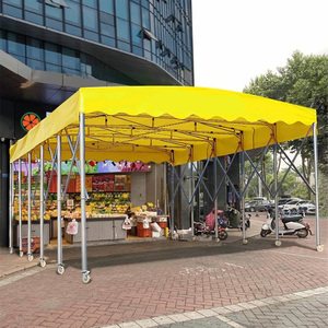 Tiendas convenientes para ferias comerciales directas de fábrica, carpas impermeables plegables a prueba de lluvia, grandes almacenes deslizantes - Product Image 1