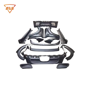 Kit de Carrocería Estilo <span class=keywords><strong>HM</strong></span>, Parachoques de Material FRP, Faldones Laterales, Alerón, para BMW X6 E71 08-15, Actualización a Estilo <span class=keywords><strong>HM</strong></span> - Product Image 4