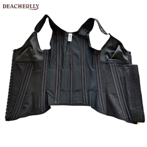 Corset amincissant colombien avec fermeture éclair et crochets <span class=keywords><strong>pour</strong></span> le soutien post-partum et la perte de poids en salle de sport - Product Image 5