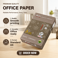 Papel de Copia A4 Hanmei Premium Gold Pack, 75 g/m², Blanco, 500 Hojas por Resma, para Impresión y Copia en Oficina, Uso Diario