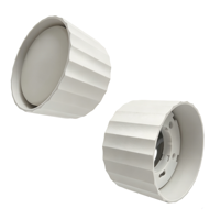 Support de lampe encastré moderne IP44 GX53 en alliage d'aluminium pour projecteur LED, vente en gros du fabricant