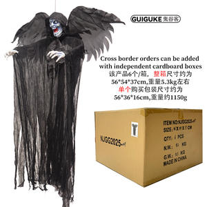 Halloween aile diable ange <span class=keywords><strong>Vampire</strong></span> squelette suspendu fantôme décoration lumineuse terreur atmosphère pendentif décoratif - Product Image 3