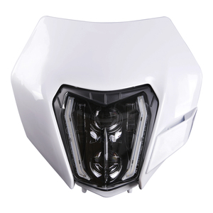 Phare à LED avec <span class=keywords><strong>masque</strong></span> de carénage Hi/Lo Beam DRL pour 2014-2023 <span class=keywords><strong>KTM</strong></span> EXC XCW EXC-F 250 350 450 500 690 SMC-R - Product Image 1
