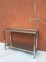 EUR VET Table d'opération vétérinaire de haute qualité Table d'examen pour animaux Equipement vétérinaire pour hôpital vétérinaire pour clinique