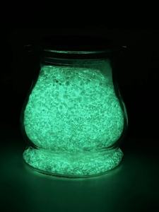 Super alto bagliore fotoluminescente luminoso nella polvere scura termoplastica Hot Melt riflettente vernice per la marcatura stradale per il traffico sicuro - Product Image 4