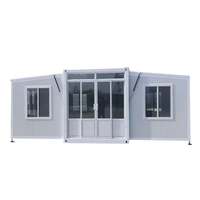 Maison extensible Conteneur de 40 pieds avec 3 plans de maison de chambre à coucher Maison de conteneur extensible de 40 pieds
