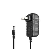 Adaptateur secteur mural, alimentation AC/DC, norme américaine/européenne, prise standard 12V1A, haute qualité, 12W, à brancher