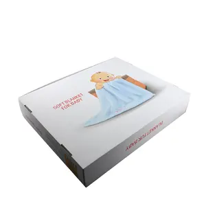 Amazon E-Commerce Personnalisé Rectangle Boîte d'Expédition Express Ondulée Carton avec Laminage Mat pour Sous-Vêtements Chaussures Chaussettes