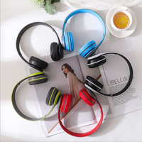 Casque Sans Fil Léger Pliable à Succès avec Micro 3,5 mm Filaire pour Jeu et Bluetooth, pour Ordinateur et Lecteur Multimédia