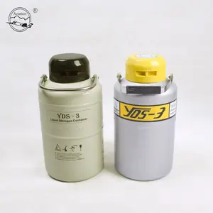 Nitrogen bottle 3l semen freezer with liquid nitrogen