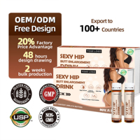 Boisson Liquide Maca OEM Marque Privée pour l'Amélioration et l'Augmentation des Fesses, Supplément Nourrissant pour des Courbes Corporelles Sublimes