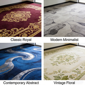 Alfombra de lujo de 5 <span class=keywords><strong>estrellas</strong></span> para banquetes de <span class=keywords><strong>Hotel</strong></span>, resistente al fuego, alta calidad, Axminster, alfombra para banquetes, alfombra de <span class=keywords><strong>Hotel</strong></span> de alta calidad - Product Image 4