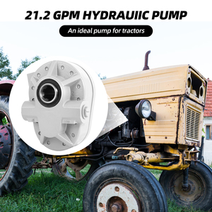 จัดส่งรวดเร็ว ปั๊มเกียร์แรงดันสูง 21GPM 2250PSI 540RPM ปั๊มไฮดรอลิกอเนกประสงค์ใหม่ 2 ชิ้น ทำจากเหล็กหล่อและอะลูมิเนียม สำหรับรถแทรกเตอร์ไฮดรอลิก - Product Image 3