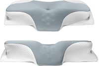 Oreiller cervical ergonomique rafraîchissant en mousse à mémoire de forme orthopédique pour soulager la douleur, idéal pour dormeurs sur le côté, le dos ou le ventre, personnalisable et robuste