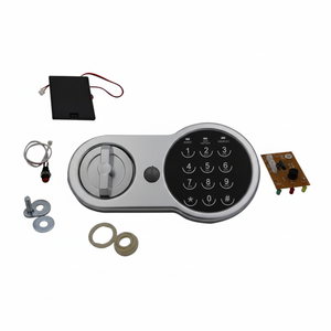 กุญแจล็อคดิจิตอลอัจฉริยะ ABS พร้อมแป้นพิมพ์รหัสผ่าน แผงวงจร และอุปกรณ์เสริมสำหรับการจัดเก็บที่ปลอดภัย - Product Image 1