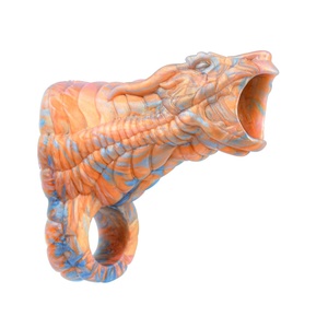 NNSX Big Octopus Penis Sheath Realistic Textured Cock Enlargement With Anti-off Ring Sex Toy for Men <b>Dildo</b> Delayed Ejaculation - Product Image 3