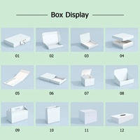 Vente en gros de papier ondulé recyclable personnalisé Boîtes d'expédition imprimées avec logo personnalisé pliable Boîte postale