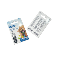 Étiquette volante de carte d'en-tête personnalisée Étiquette volante personnalisée Étiquettes d'emballage de produit Étiquette Carte d'insertion en papier blister