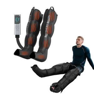 Healthpal Fußmassagegerät für Durchblutung und Schmerzlinderung, 3 Timer, 6 Intensitätsstufen, 6 Modi, Beinmassagegerät mit Wärme und Kompression - Product Image 1