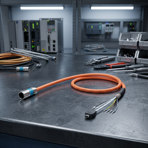 Expédition rapide avec garantie d'un an Câble d'alimentation pour automatisation industrielle PLC 28 mètres 6FX8002-5DN06-1CJ0 - Product Image 3
