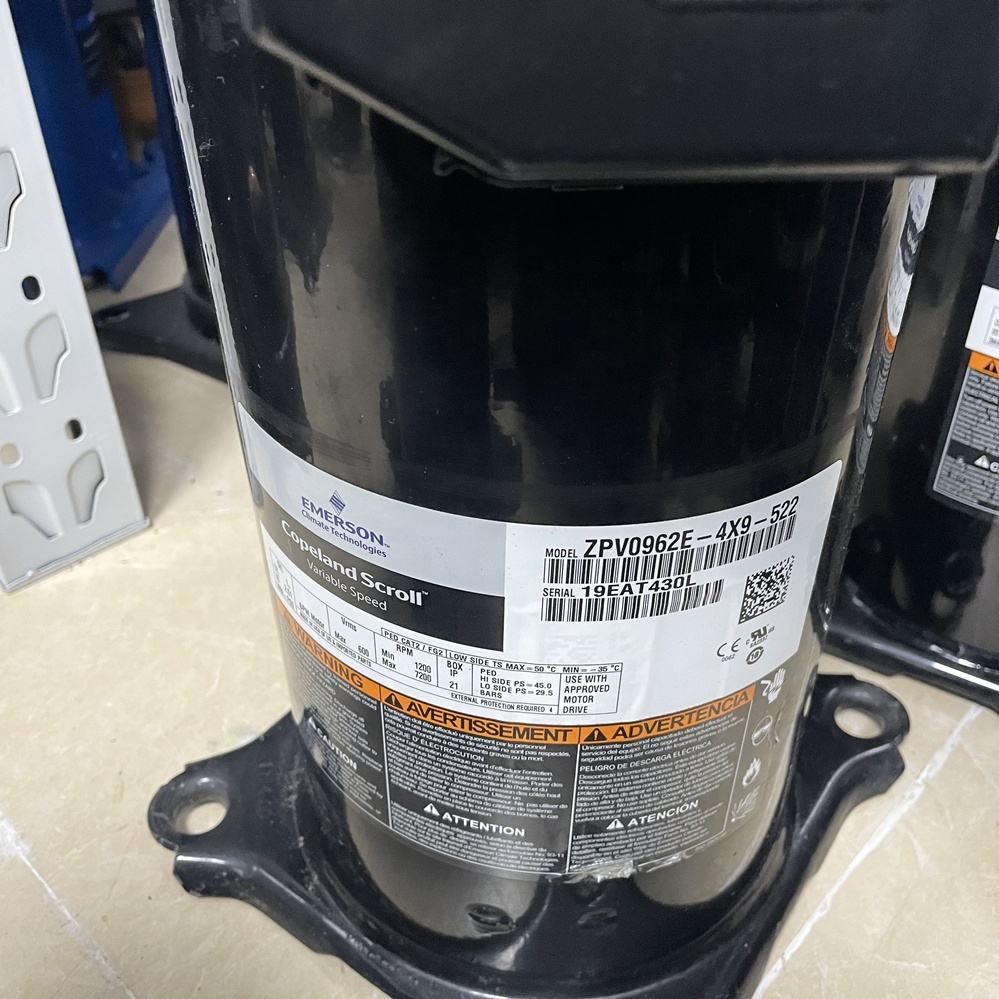 COPELAND ZPV0962E-4X9-522 Scroll Compressor for AC & Refrigeration