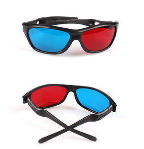 Cyan — lunettes 3d Anaglyph pour enfants, version spéciale, Simple, verres rouges bleu et bleu, Style film 3d, mise à niveau - Product Image 2