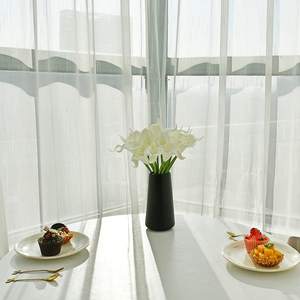 Fleurs Blanches Artificielles Arums pour Décoration Maison Cuisine Mariage, Toucher Réel, <span class=keywords><strong>Bouquet</strong></span> <span class=keywords><strong>de</strong></span> Mariée - Product Image 3