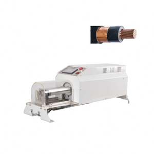 Neumático 25mm 45mm diámetro exterior 100-300 longitud de pelado cable trenzado grueso Pelacables máquina Pelacables - Product Image 4